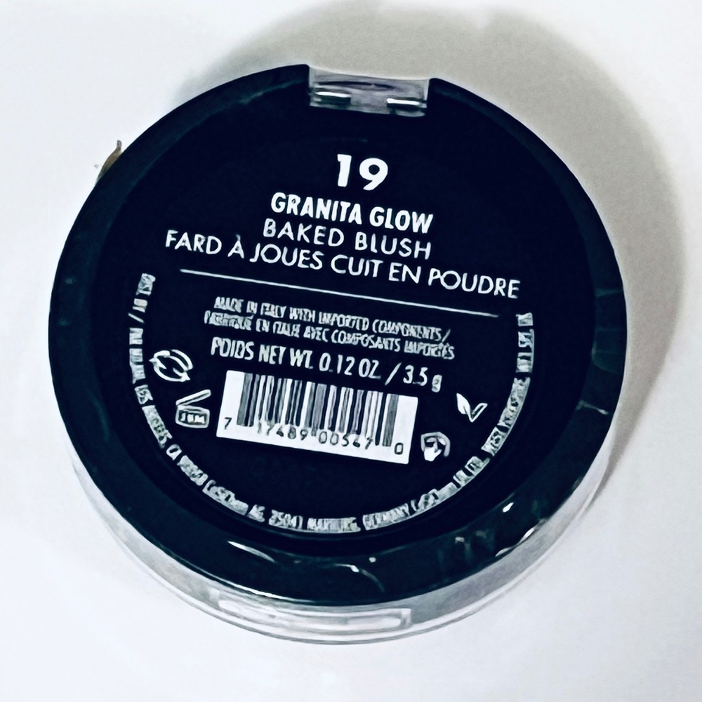 Milani Baked Blush Powder 0.12oz 19 Granita Glow Deep Berry Shimmer Radiant - Picture 3 of 4